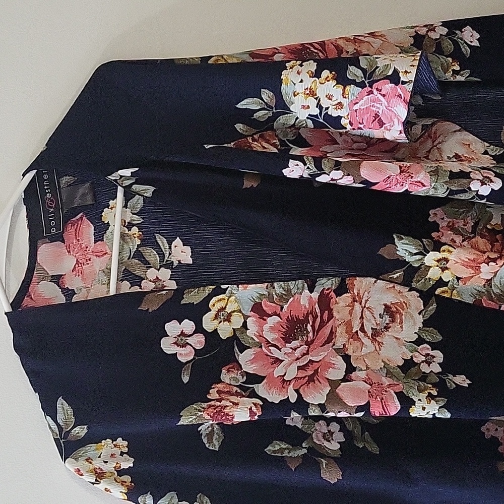 Floral shaw
